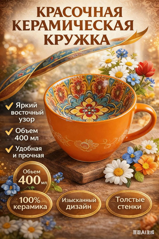 Чашка 400 мл 1 шт #1