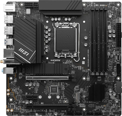 MSI Pro B760M A WiFi DDR4 купить на OZON по низкой цене