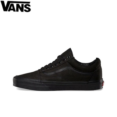 All black vans old skool platform best sale