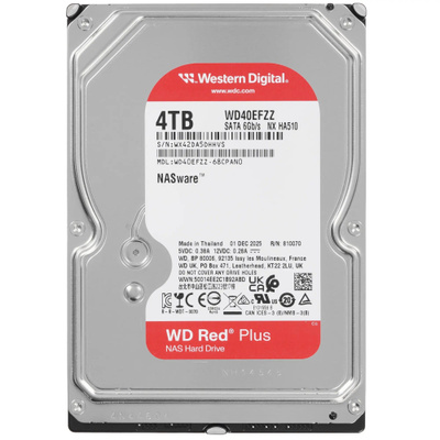 WD RED PLUS 4 TB WD40EFZX купить на OZON по низкой цене