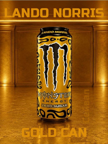 Ultra Rudy Red Monster Monster Energy Lando Norris Gold Can (Англия) 12 Х 500 мл. купить на ...