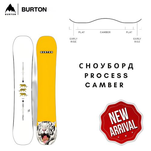 Burton Process 155 スノーボード BURTON process 155センチ 20-21年モデル