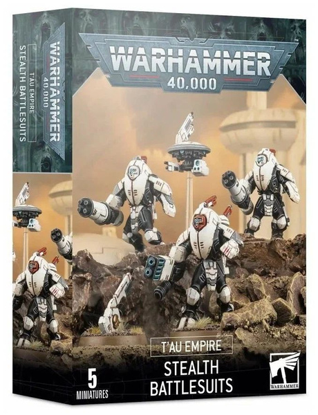 Games Workshop 99500000188 en Tau Empire Xv25 Stealth Battlesuits - Kit de plástico
