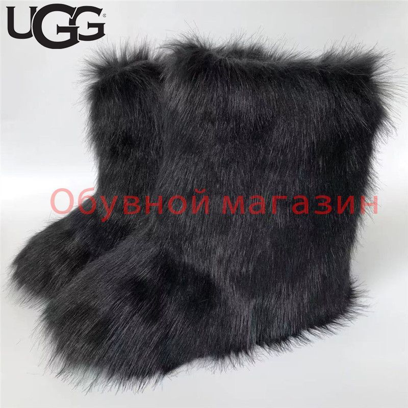 Информация о продукте Название: Утепленные зимние сапоги UGG из лисьего меха средней длины с утолщением Цвет: Несколько цветов Размер обуви: 36-44 Введение: Снегоступы с высокой талией, имитирующие мех лисы, чтобы зима не была холодной.