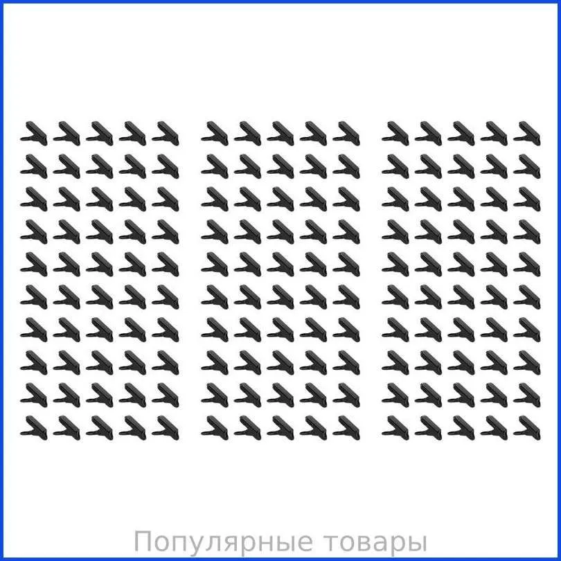 Набор из 150 зажимов для брезентовой ткани и прочных крепежных элементов для палатки/навеса/баннера для кемпинга на открытом воздухе.