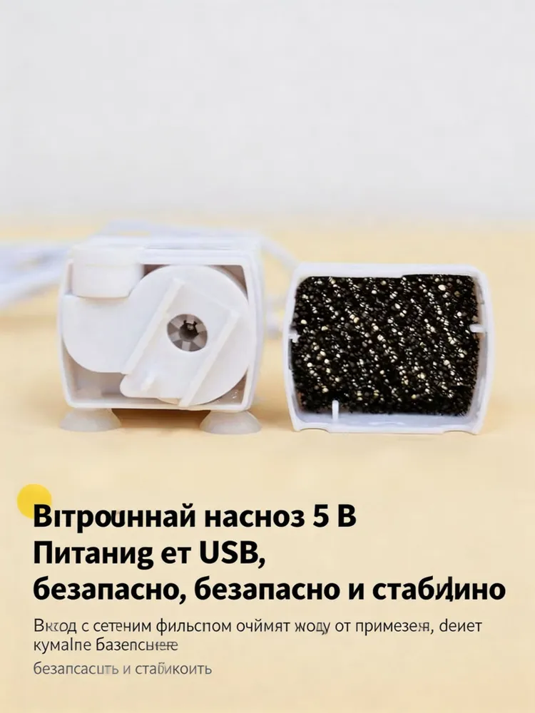 Купалка для попугаев и птиц, бесшумная с регулируемым потоком воды, вариант, фото 3