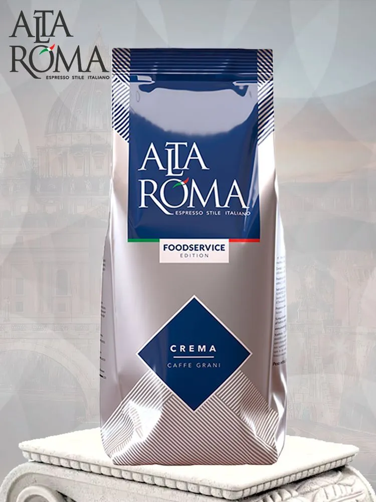 Кофе в зернах Altaroma Crema, робуста, 1 кг, 1 кг, фото 5