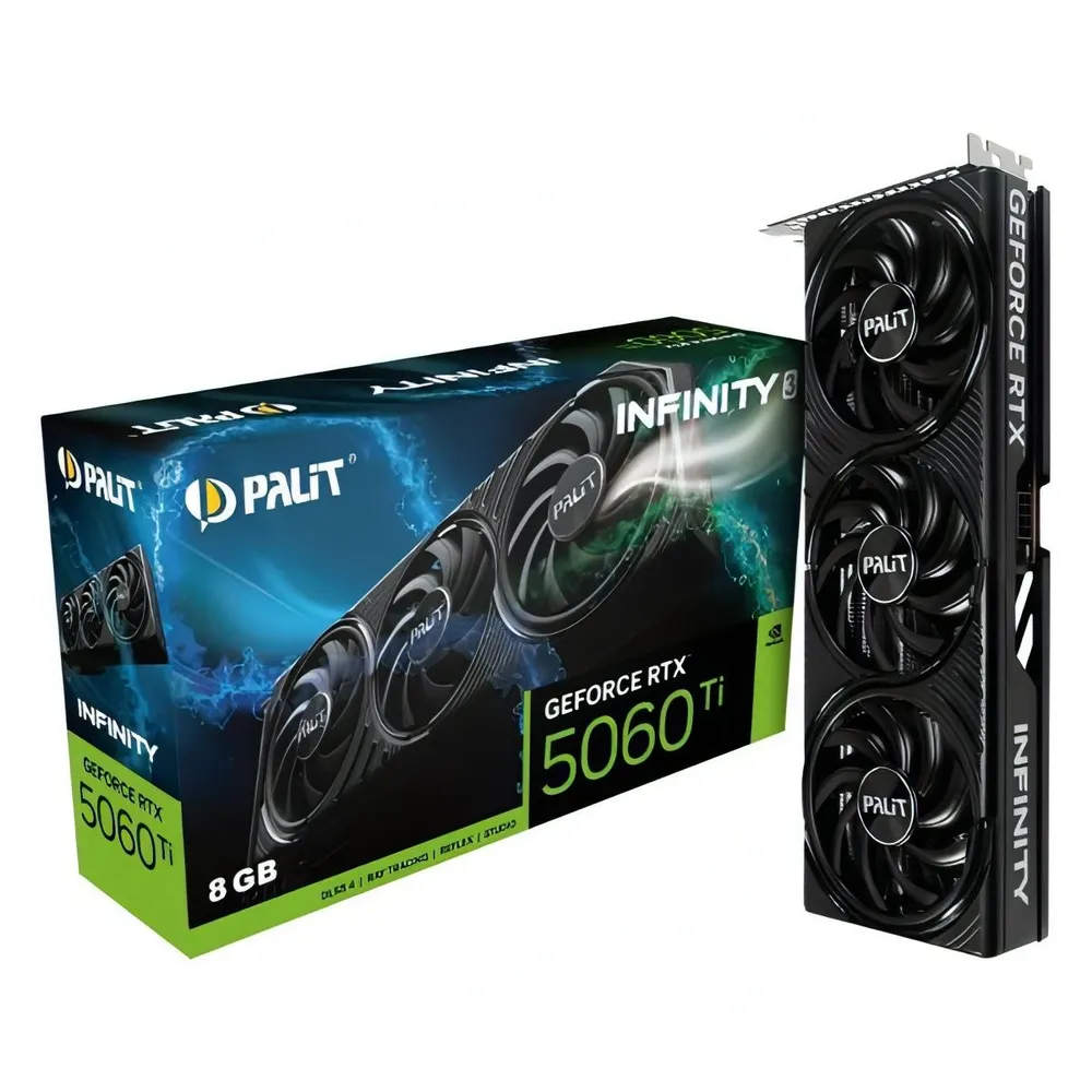 Palit Видеокарта GeForce RTX 5060 Ti 8 ГБ (4710562245226)