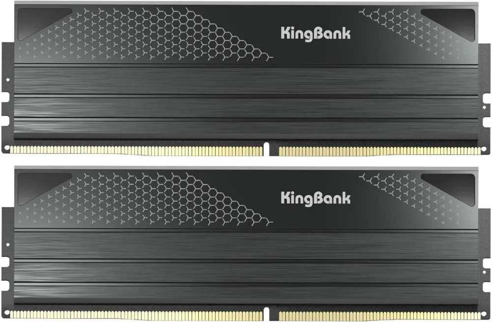 KingBank Оперативная память Star Heatsink Dark DDR5 6800 МГц 2x16 ГБ (K5.01.FPA5GD9504 (A-die))