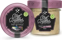 Риет из тунца CHEF RILLETTES, 100 г Рекомендуем также