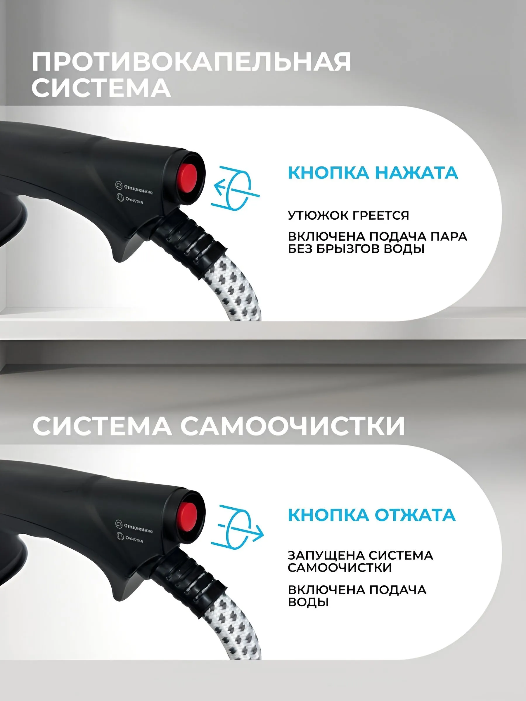 Отпариватель напольный RUNZEL PRO-280 STARKJET вертикальный #5