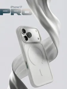 Чехол на iPhone 17 Pro с MagSafe, айфон 17 про, белый , с магсейф