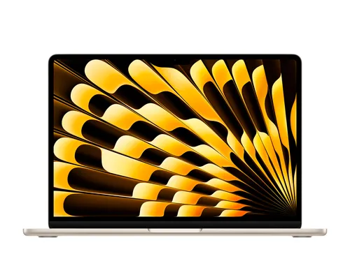 Apple MacBook Air 13 Ноутбук, Apple M5 (10 CPU, 8 GPU), RAM 16 ГБ, SSD 512 ГБ, Apple M5 GPU (10-core), MacOS, светло-бежевый, Английская раскладка