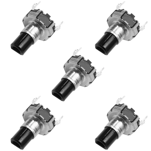 5 шт. EC12D1524403 Автомобильный навигационный CD-диск-кодер громкости с кнопочным переключателем EC