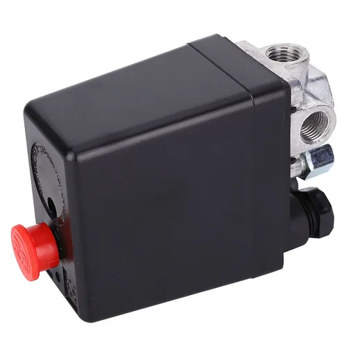 Регулятор давления воздуха, пневматический выключатель, для компрессора, механический, 8 кг, вертика