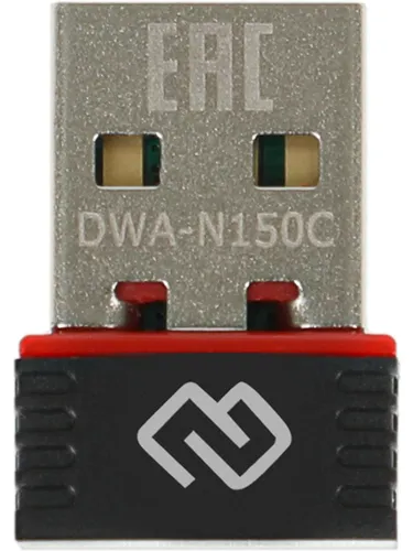 Digma DWA-N150C Сетевой адаптер WiFi N150 USB 2.0 (ант.внутр.) 1ант. (упак.:1шт)