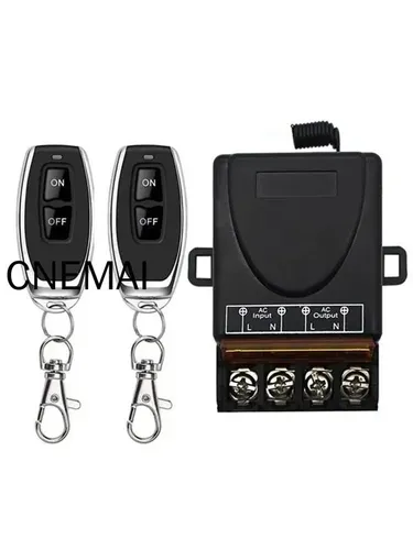 совершенно новый Переменный Ток 220 В, 30 А, 1 Канал, 433 МГц, Беспроводной Пульт Дистанционного Упр