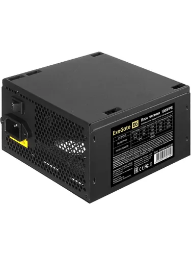 ExeGate EX292161RUS Блок питания 1000PPE , 1000Вт, 120мм, черный