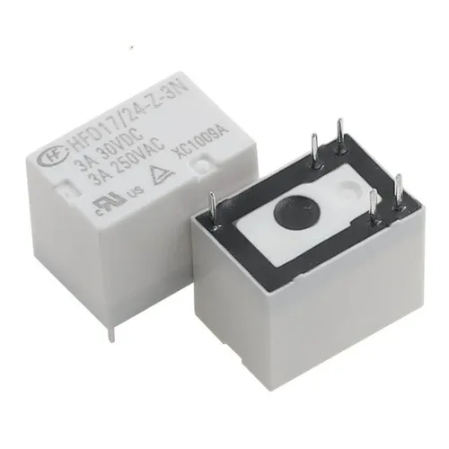 2pcs Реле мощности HFD17/24-Z-3N 3A 30V DC 5-контактное