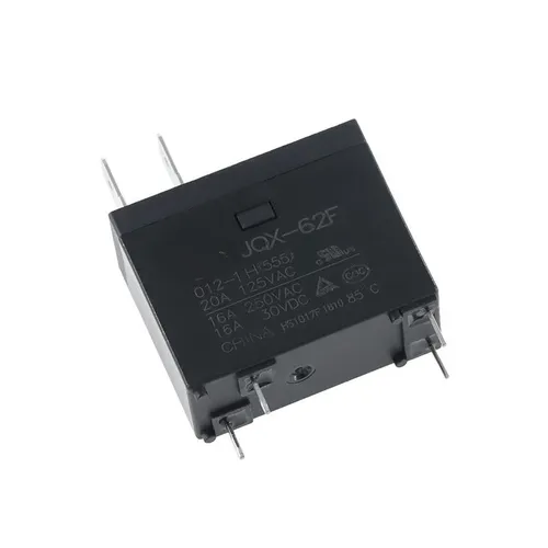 Реле HF62F-012-1H 4-контактное 16А 1НО электромеханическое для ремонта водонагревателей и микроволно
