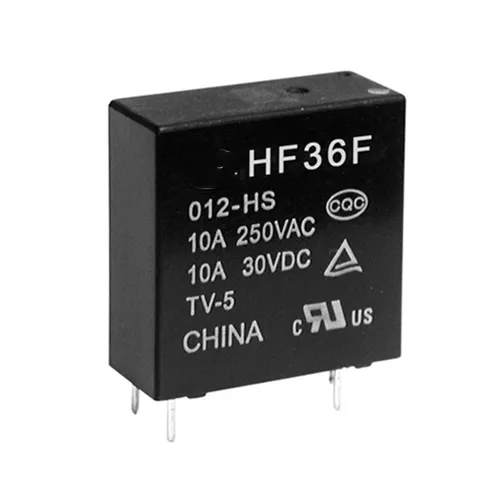 Реле мощности HF36F-012-HS 1НО 10A 12VDC 4 контакта