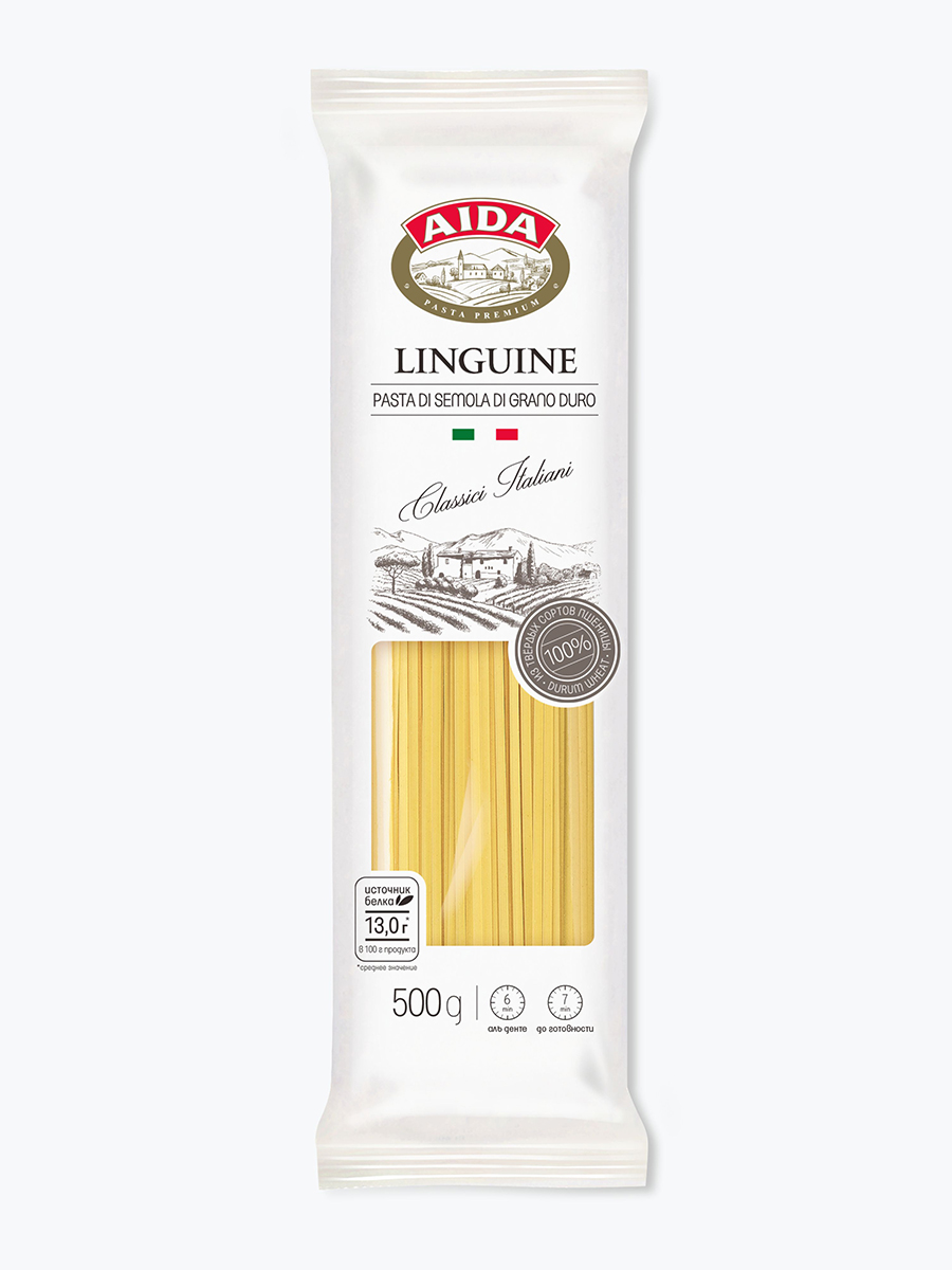 Макароны AIDA Linguine Лапша 500 г