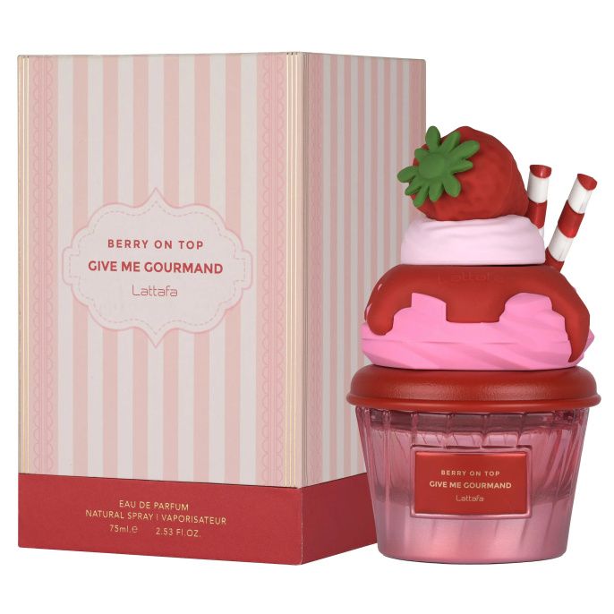 LATTAFA GIVE ME GOURMAND BERRY ON TOP Парфюмерная вода для женщин 75 мл купить