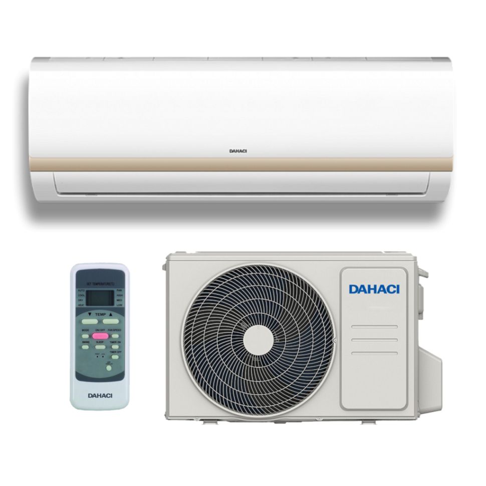 Сплит-система Dahaci FreshME DI24BFM-D/DO24BFM-D класс А до 70 м2, завод MIDEA, компрессор GMCC, 3 скорости от 34 дБ, самодиагностика, антикор покрытие, гарантия 3 года