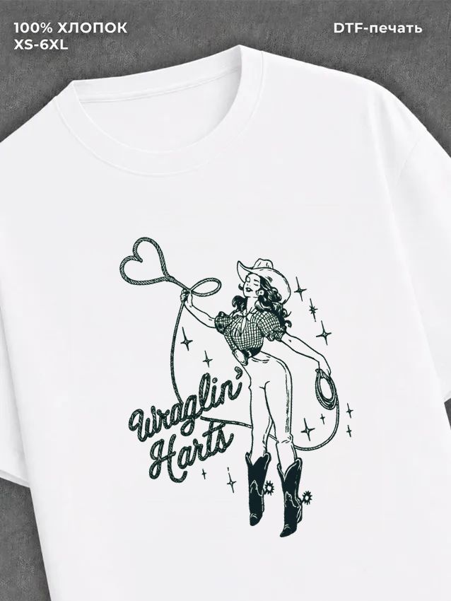 Футболка cowgirl