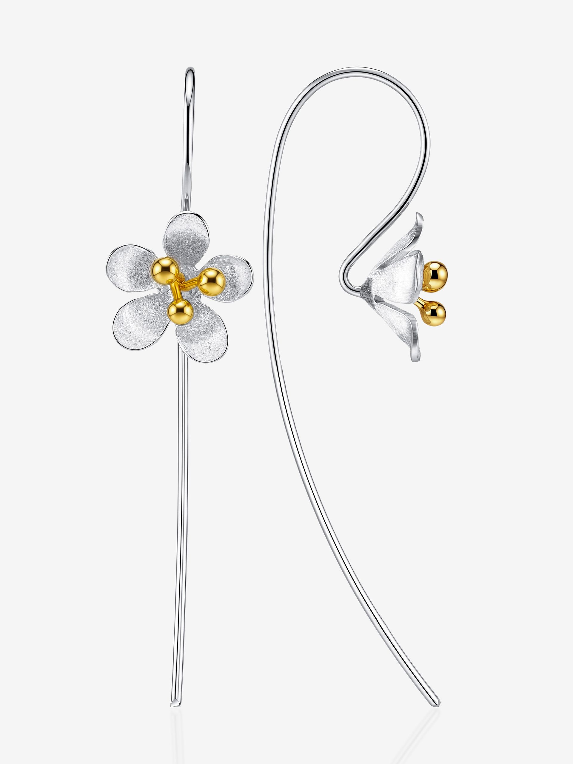 Серьги женские серебро 925, серьги продевки