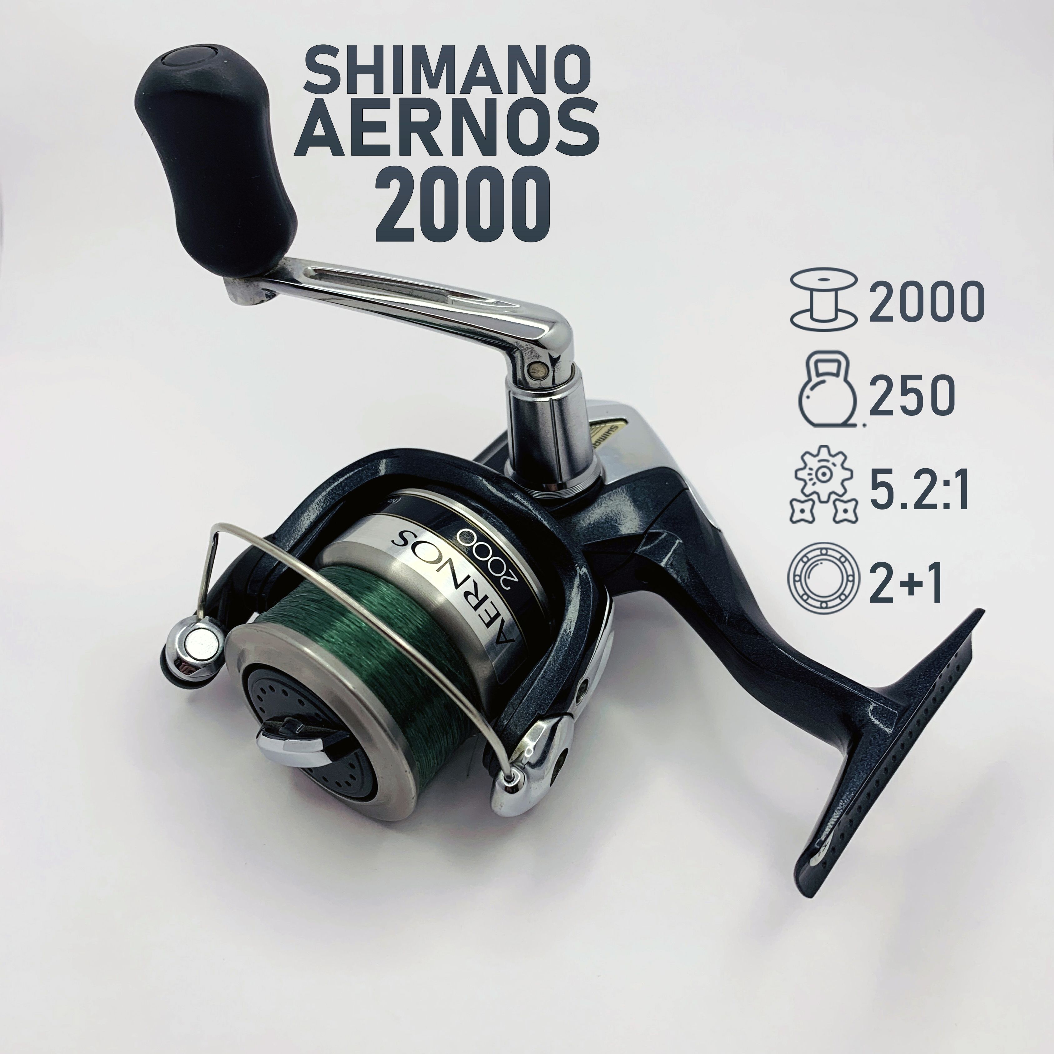 reel shimano aernos 2000 16 without Line Spinning [Japan Import] Sports, Fitness & Outdoors SHIMANO AERNOS XT 2000