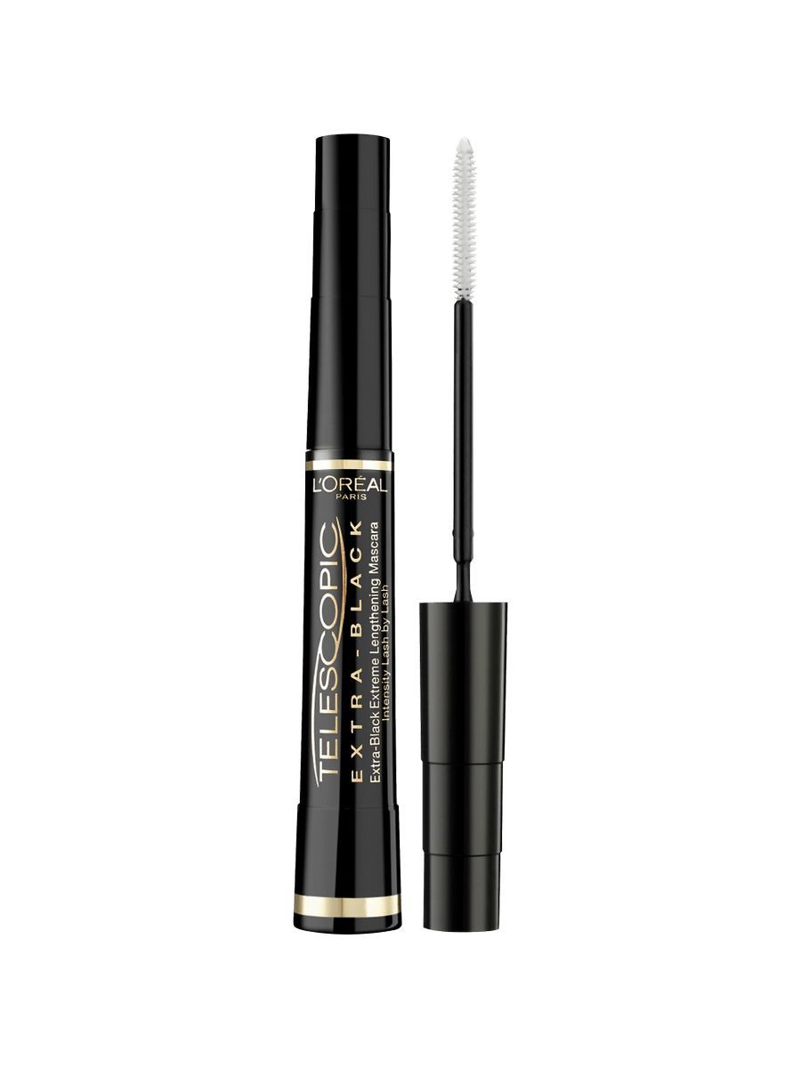 Тушь для ресниц LOReAL PARiS Mascara Telescopic Extra Black - купить с  доставкой по выгодным ценам в интернет-магазине OZON (1539246291)