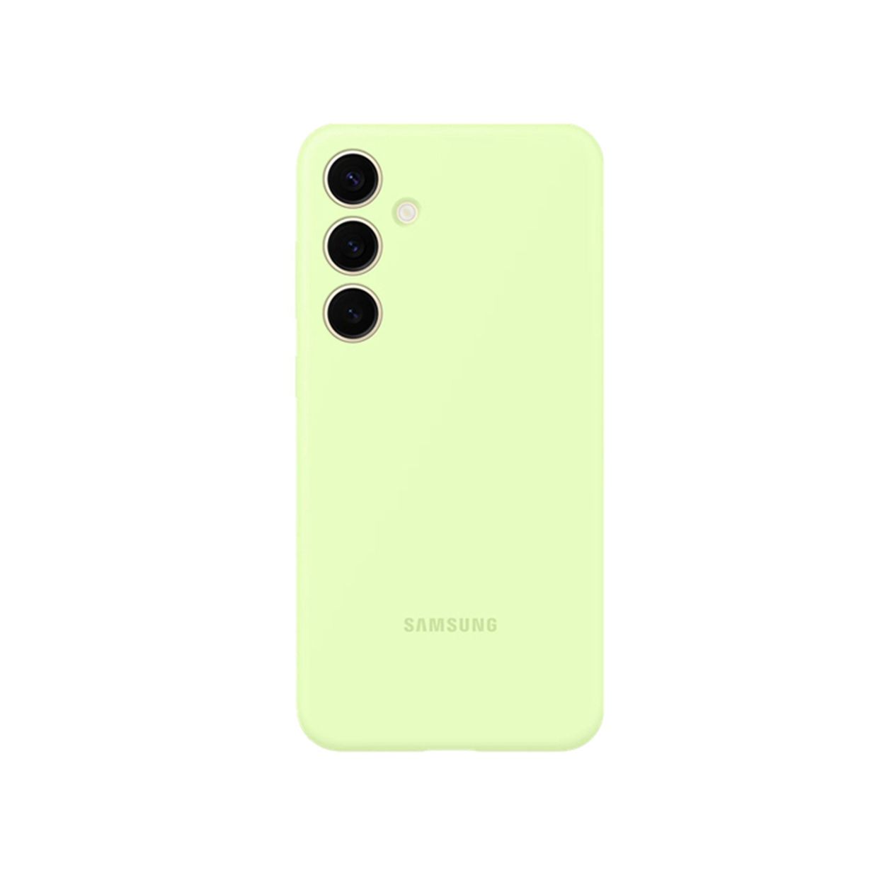 Samsung 智能手机壳 用于 Samsung Galaxy S24+, 硅胶, 浅绿色