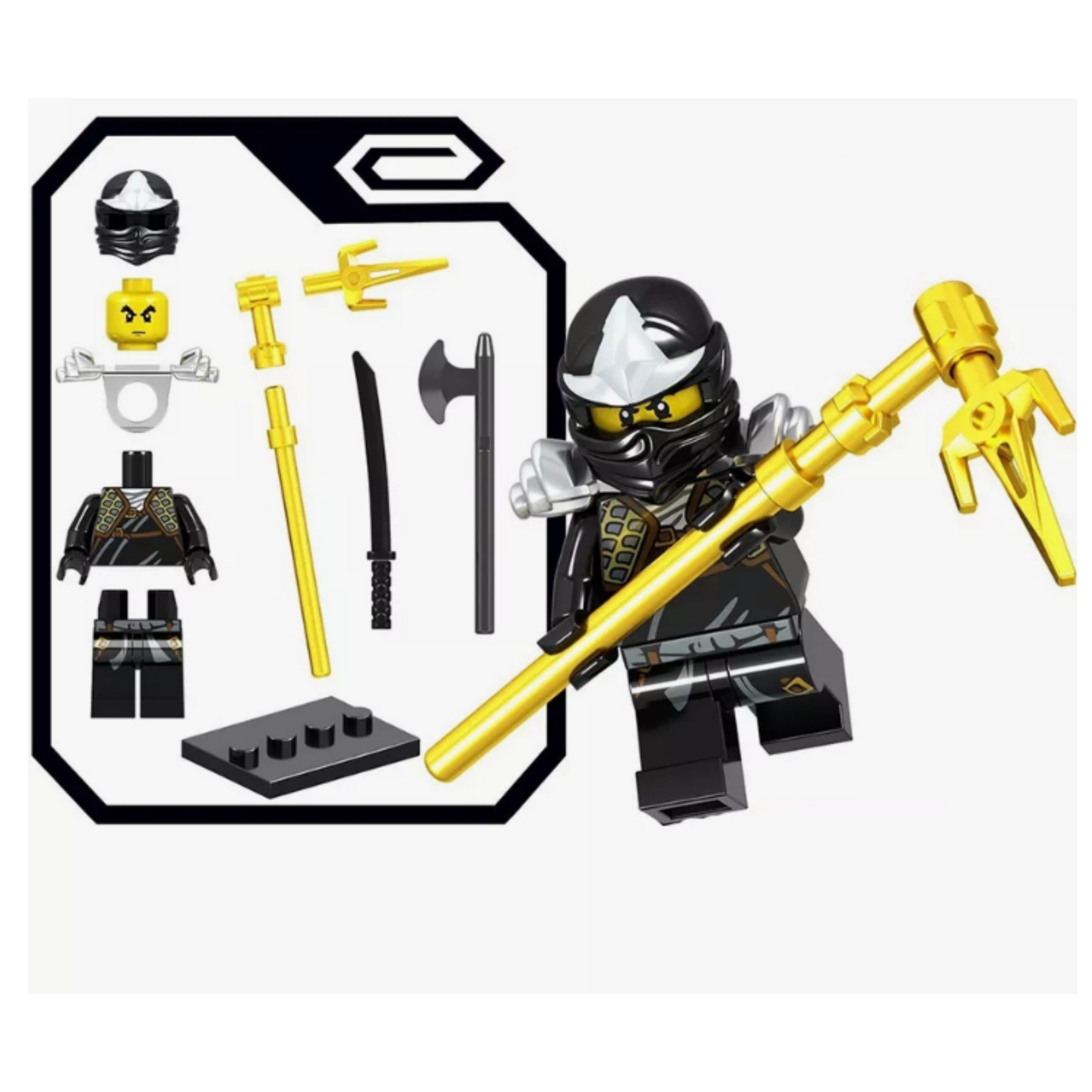 Фигурка Коул ниндзя / Ниндзяго / Минифигурка Ninjago (АРХИВ)