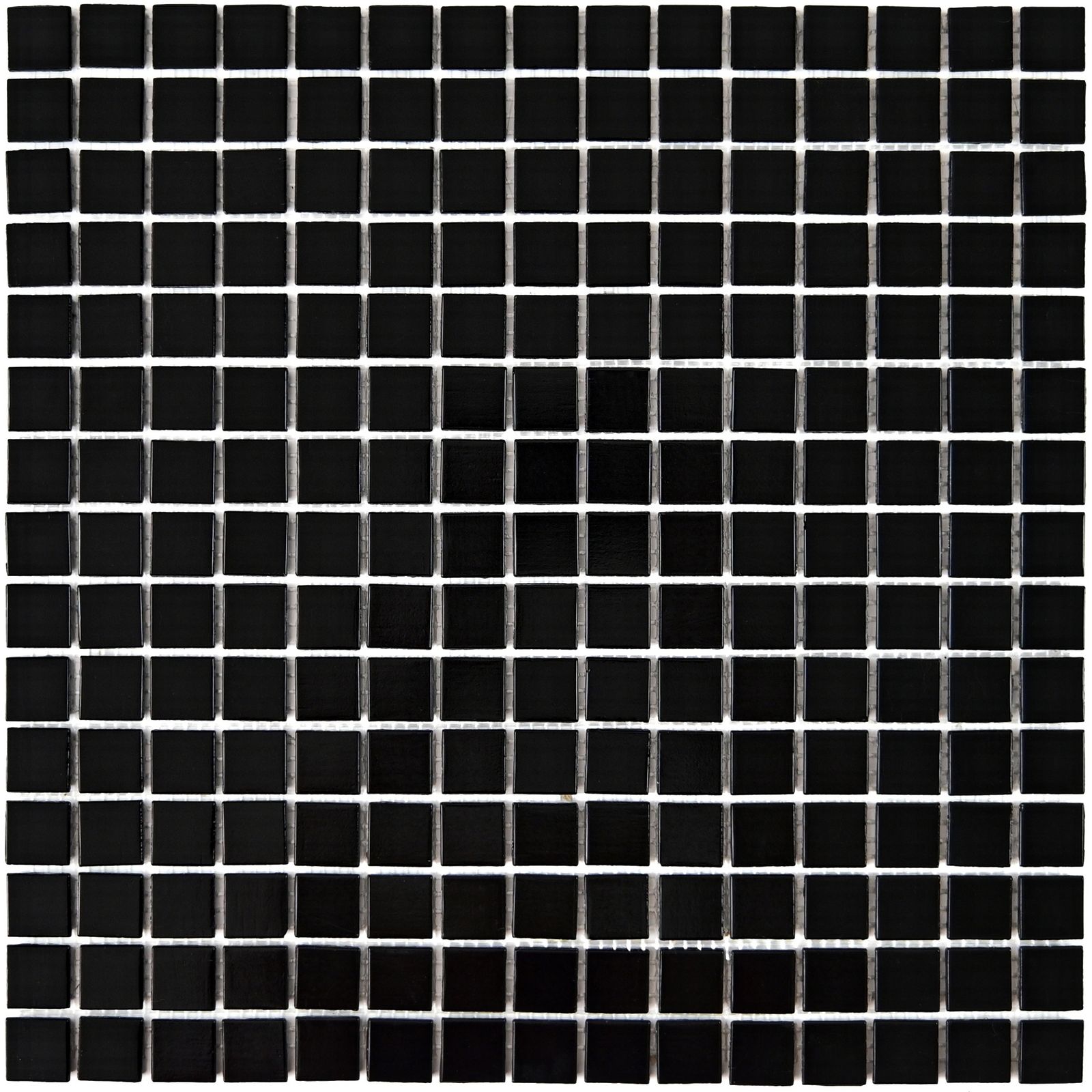 Плиткадекоративная,мозаикастекляннаяSimpleBlack,10штук