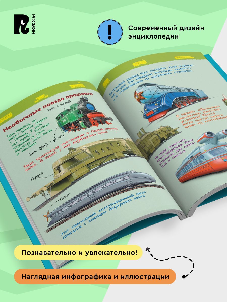 Поезда. Энциклопедия для детского сада. Энциклопедия для малышей | Reference Book - Ozon image 3