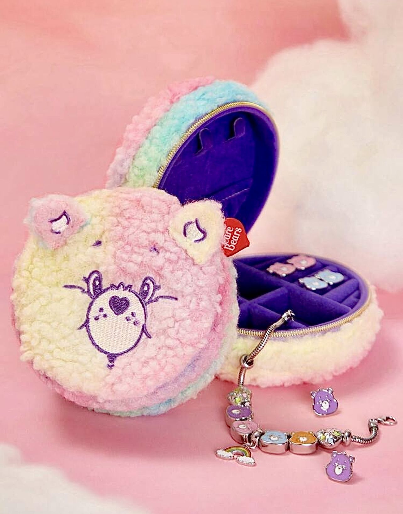 Заботливые мишки / Care Bears Плюшевая шкатулка для украшений в виде медвежонка, Care Bears / Заботливые мишки, Фигурки по видеоиграм и фильмам
