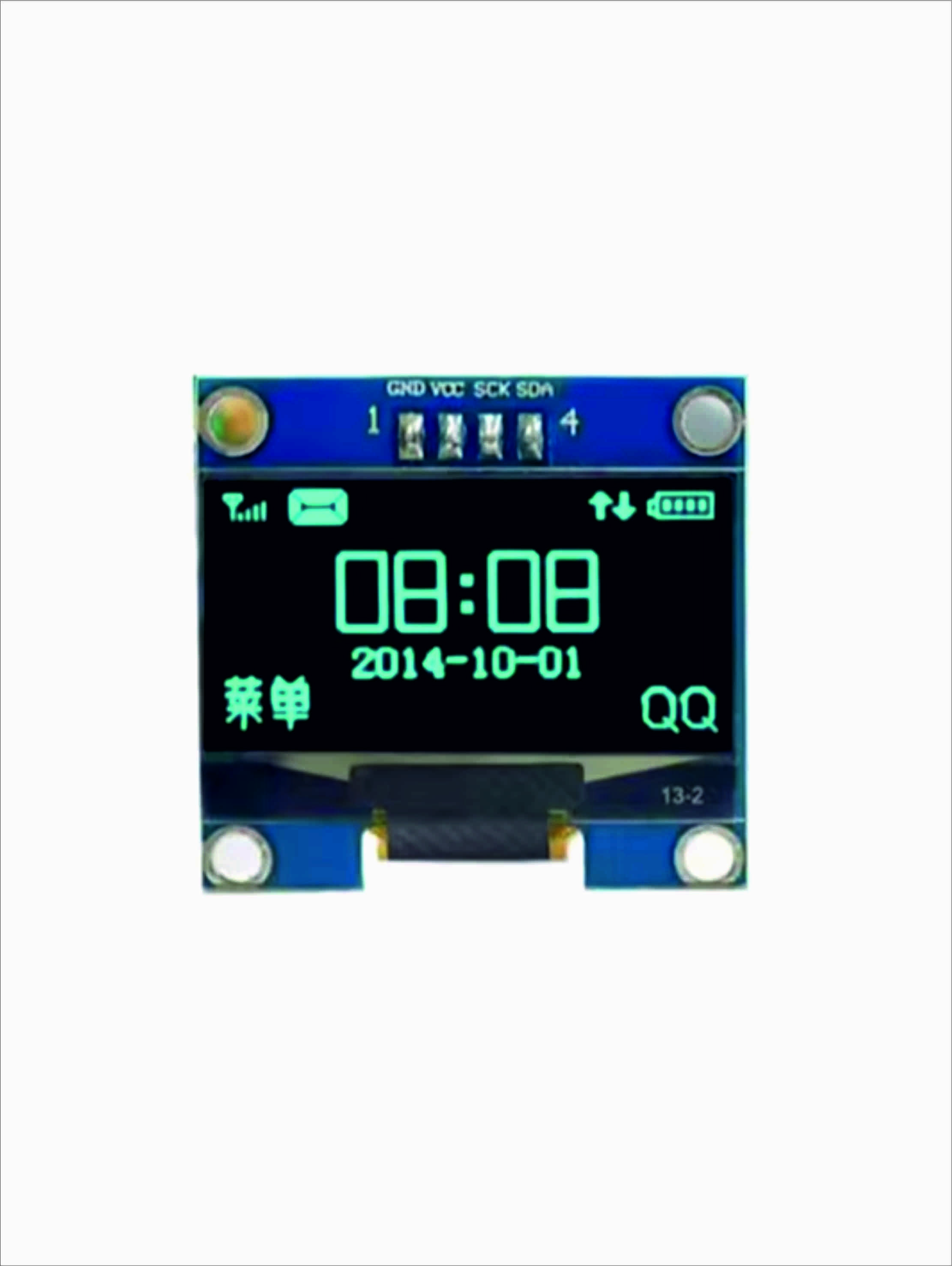 ДисплейOLED1.3"128*64I2Cсиний