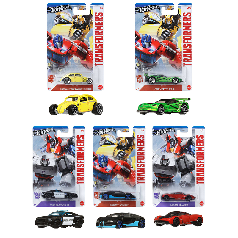Машинка Mattel Hot Wheels Themed Entertainment - Transformers 2024