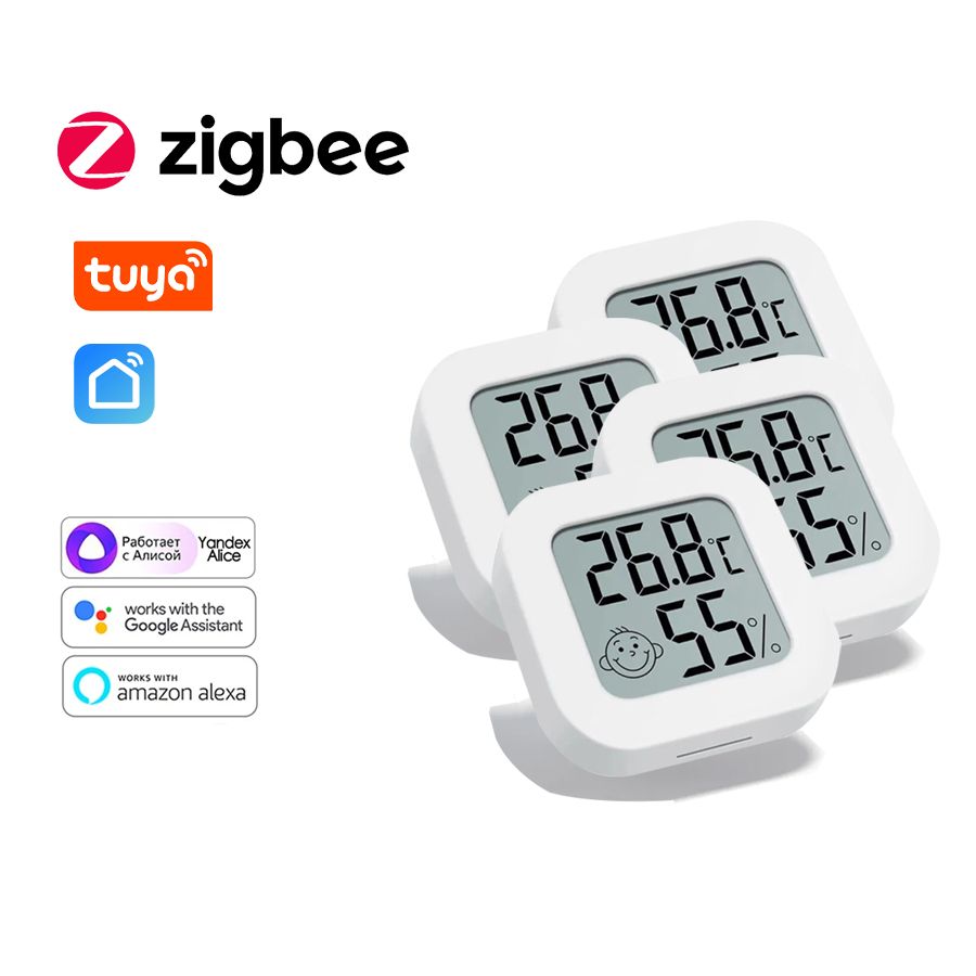 ДатчиктемпературыивлажностиZigbee