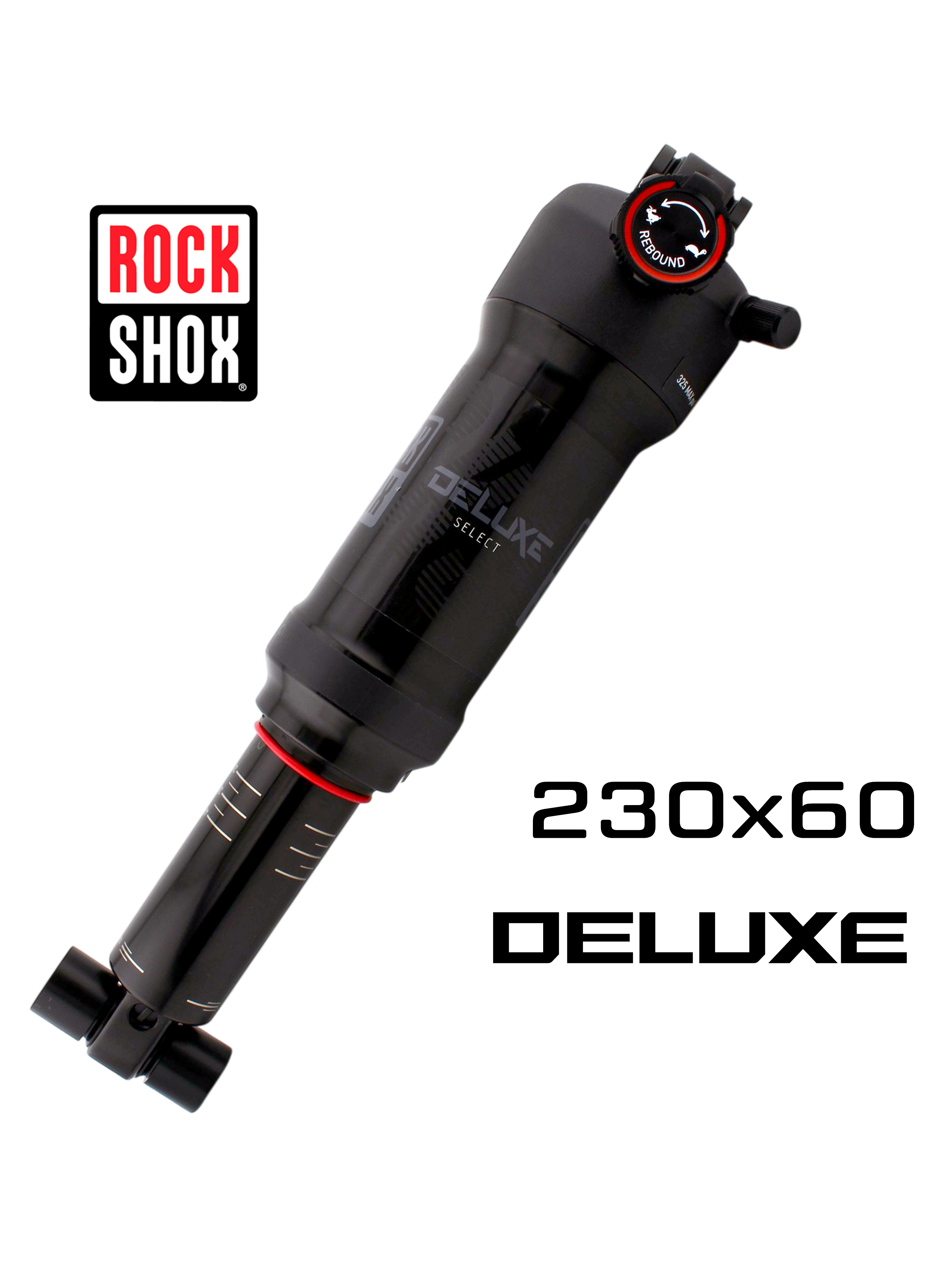 ロックショックス DELUX SELECT+ リアサスペンション 230mm ROCKSHOX
