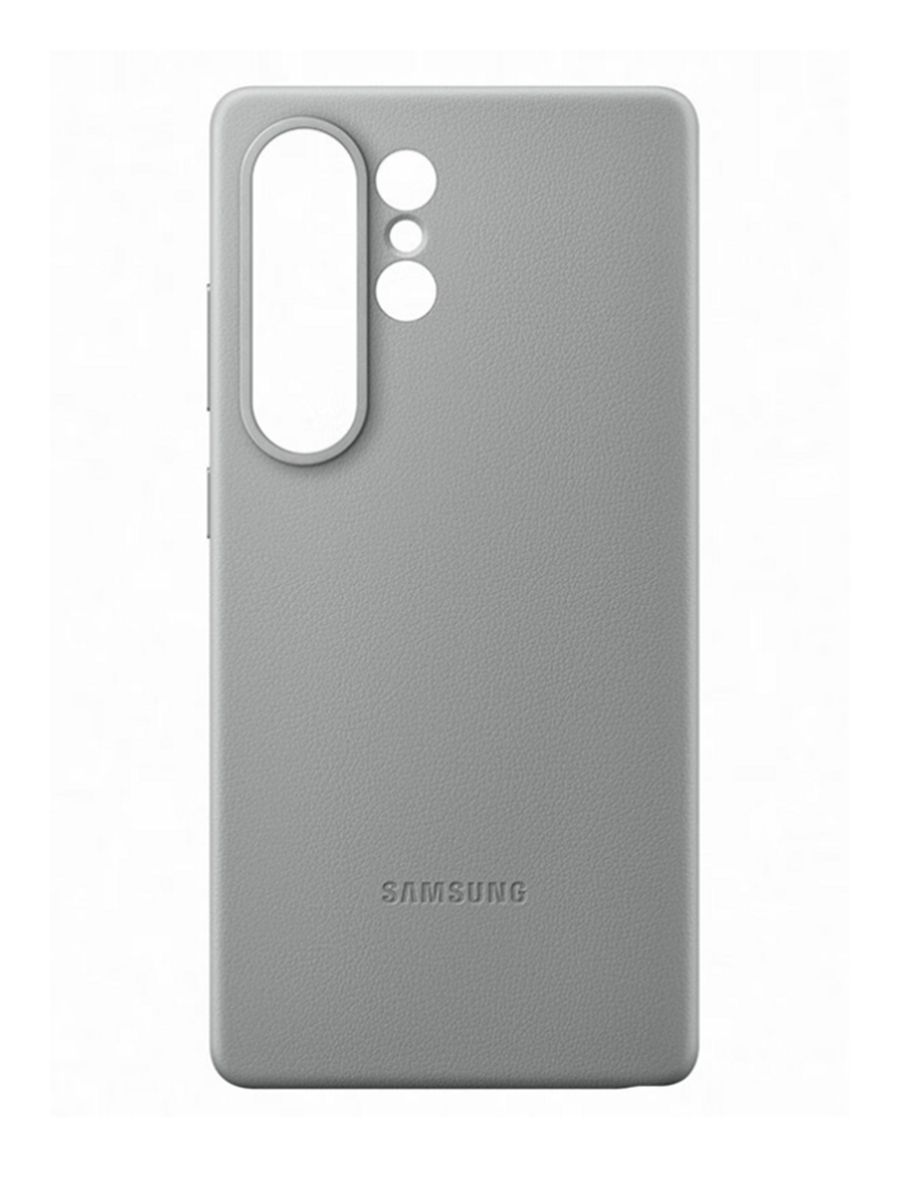 Samsung 智能手机壳用于6.9″, 真皮, 灰色