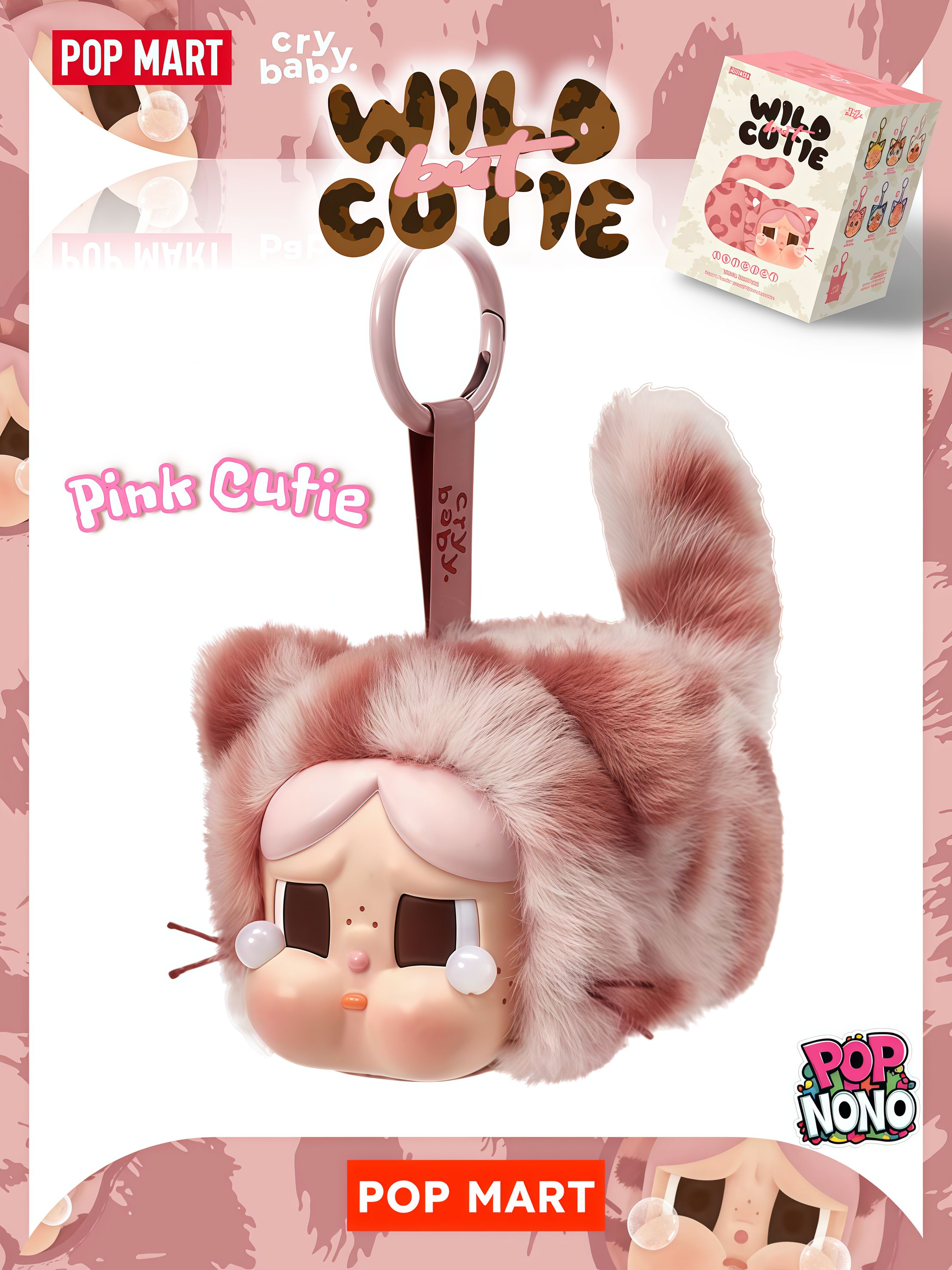 100% Original оригинал POP MART CRYBABY Wild but Cutie Series