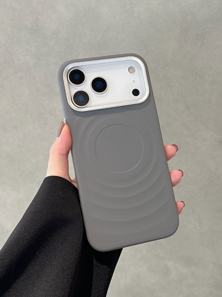 智能手机壳 用于 Apple iPhone 17 Pro, 热塑性聚氨酯, 灰色