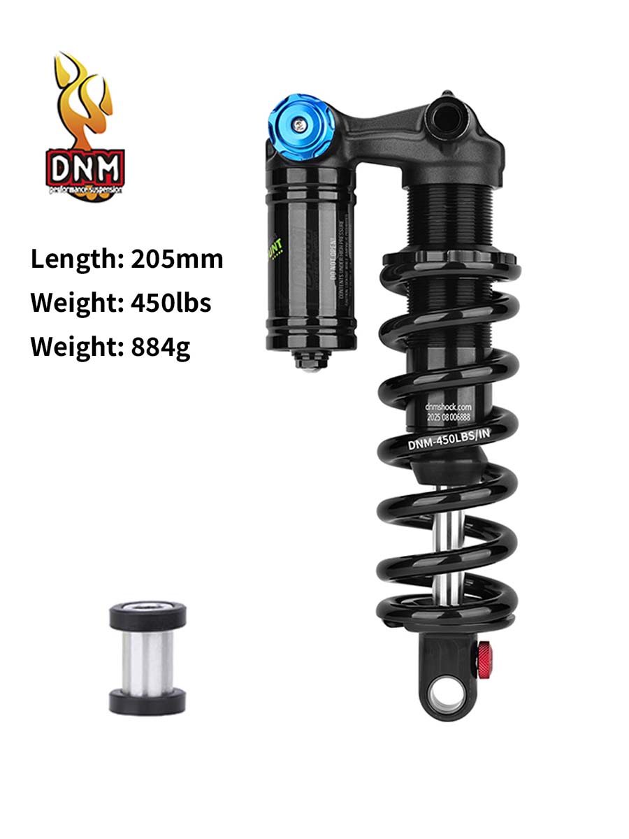 DNMTRU-3,амортизатордлягорноговелосипеда,205ммx450фунтов,регулируемаяамортизация,мягкийхвост,цапфа