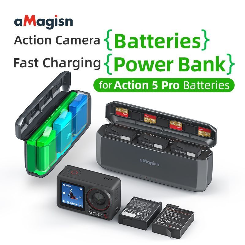 ЭксклюзивныйвнешнийаккумулятордляOsmoAction5Pro