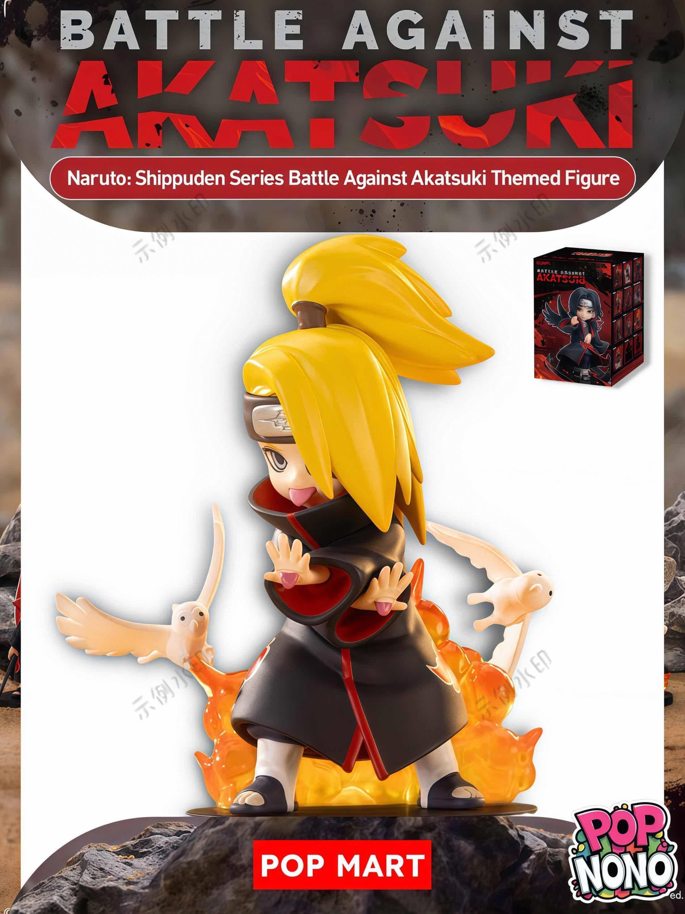 100% Original оригинал Коллекционная POP MART Naruto: Shippuden