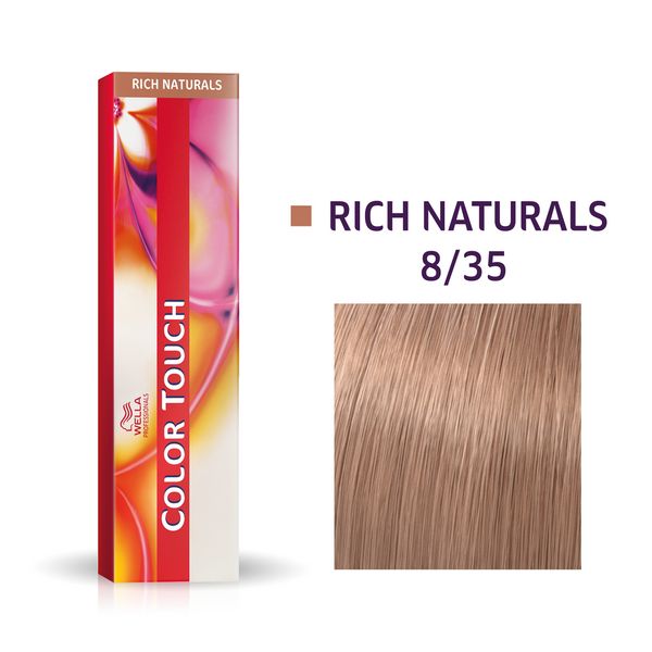 8/35 COLOR TOUCH Крем-краска Светлый блонд золотистый махагоновый 60 мл NEW купить