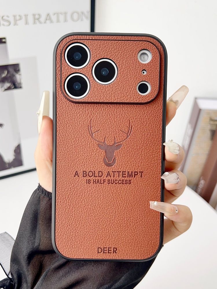 智能手机壳 用于 Apple iPhone 12, 热塑性聚氨酯, 棕色