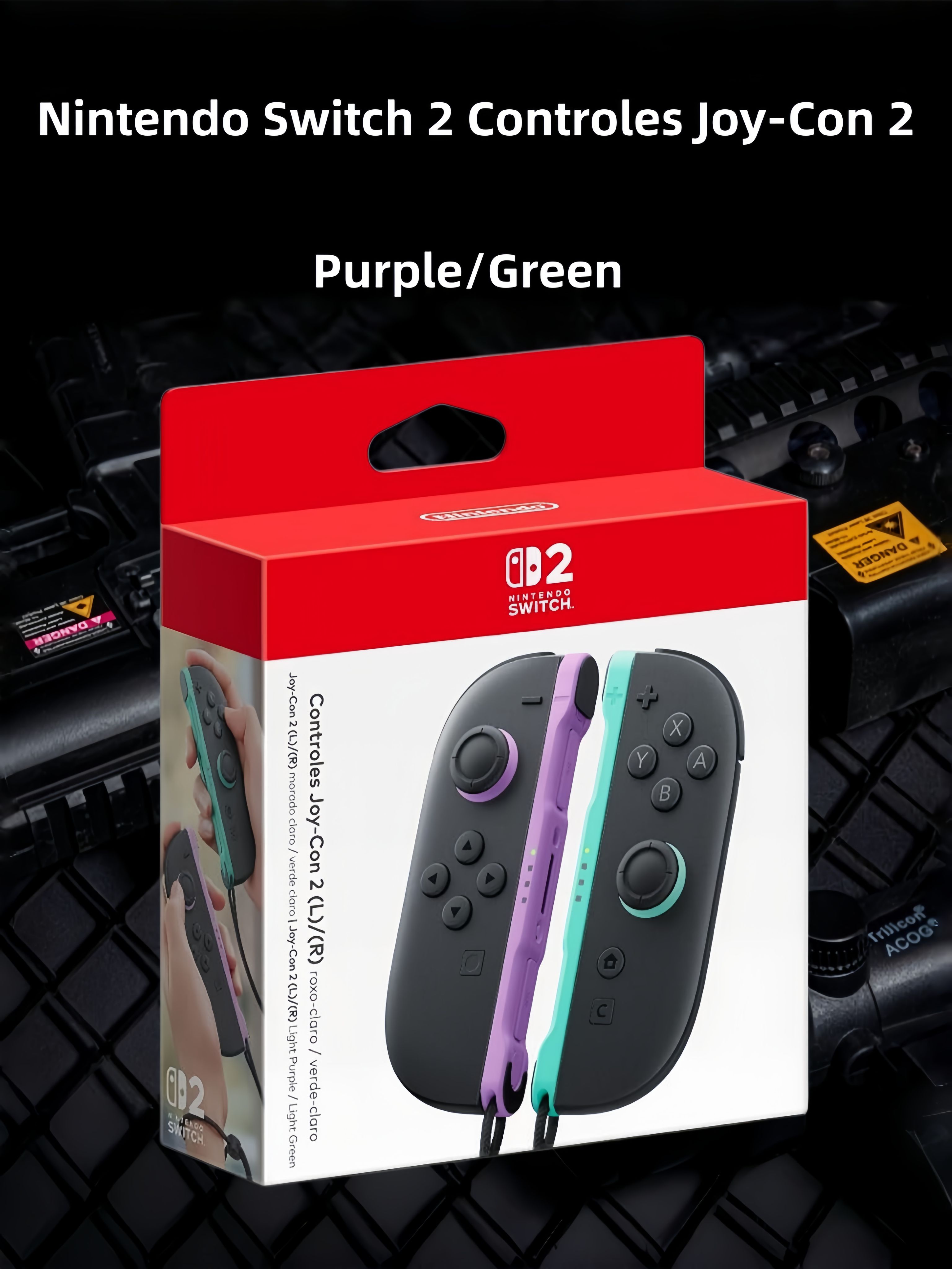 Nintendo Switch 2 консоль Joy-Con 2 (L)/(R) геймпад Light Purple